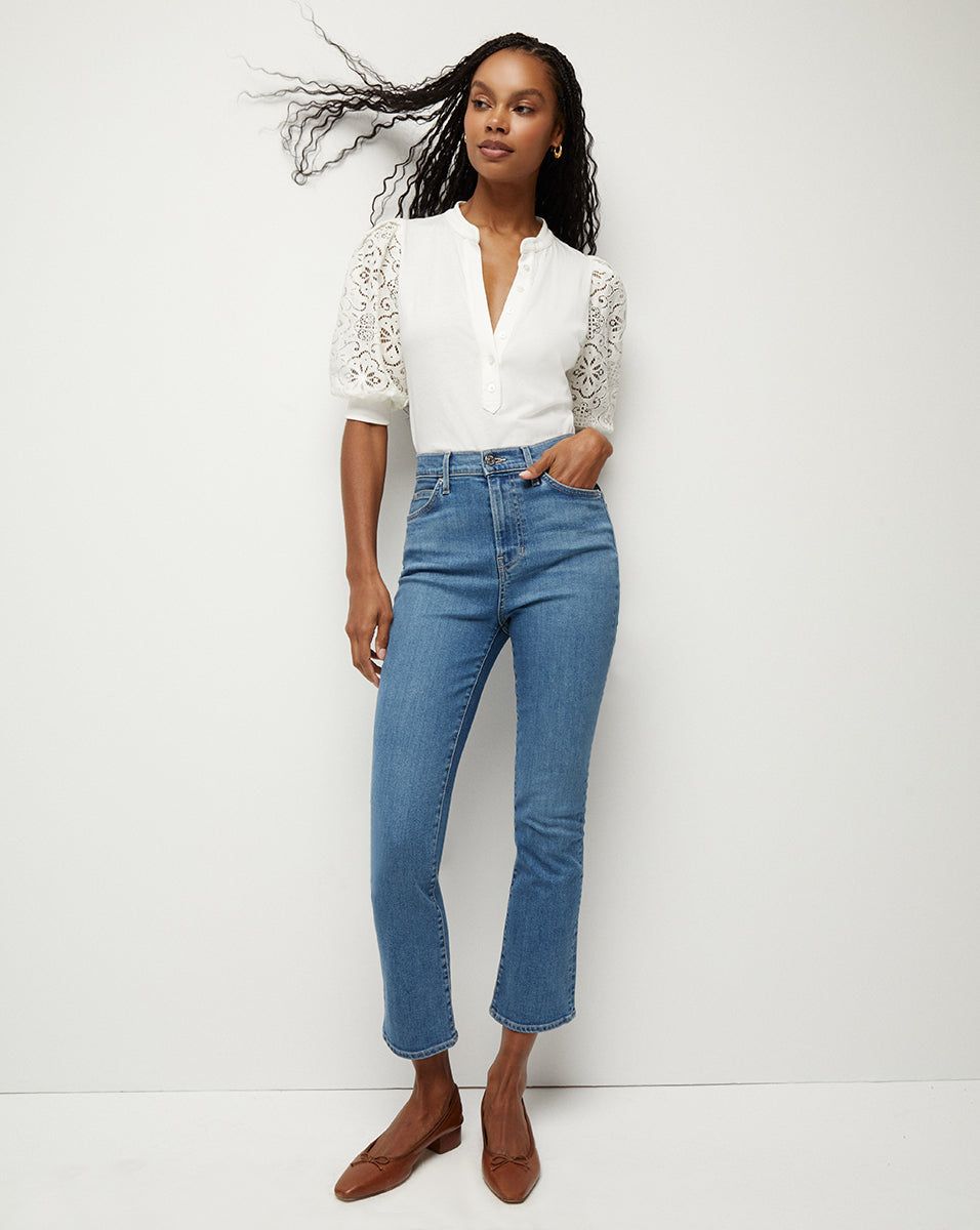 Carly Kick-Flare Jean sold by Ulla Johnson