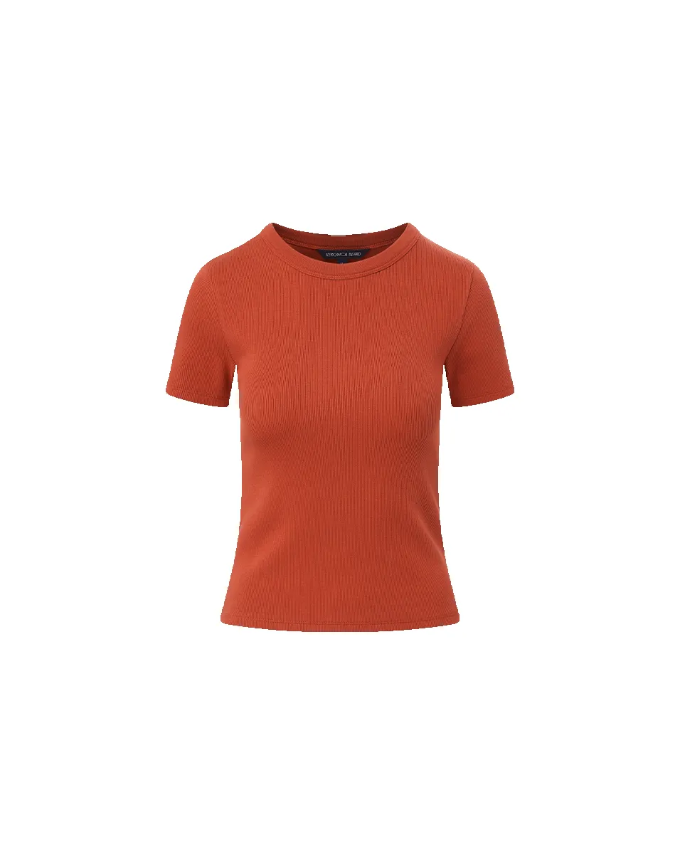 Pruitt Ribbed Tee sold by Ulla Johnson product image thumbnail 5
