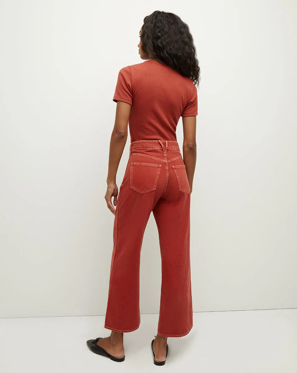 Pruitt Ribbed Tee sold by Ulla Johnson product image thumbnail 4