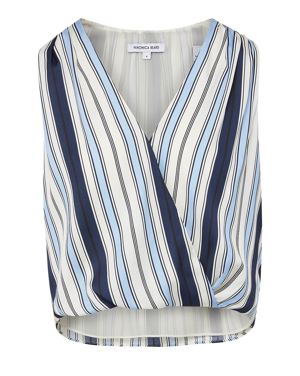Rahi Striped Stretch-Silk Top sold by Ulla Johnson product image thumbnail 5