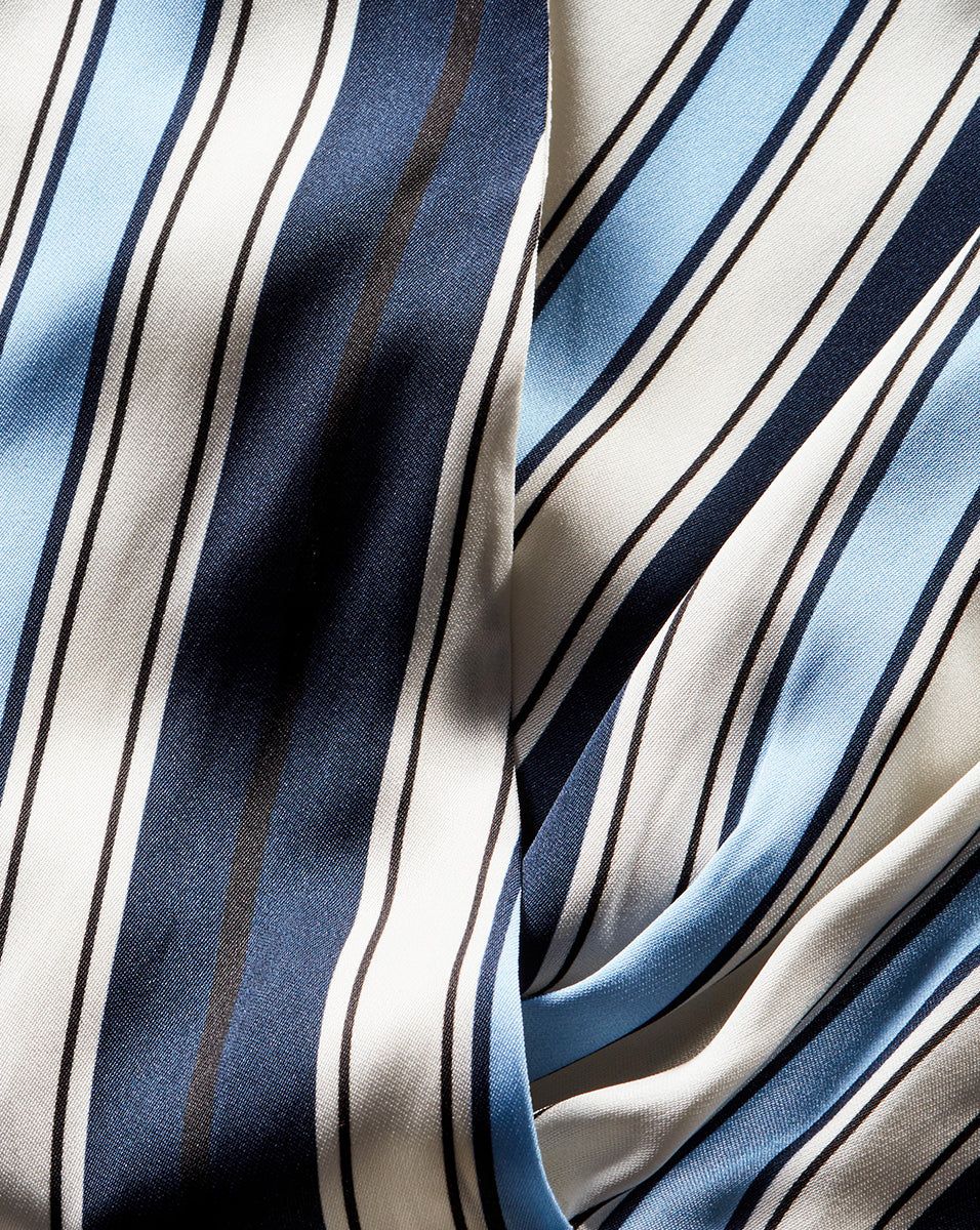 Rahi Striped Stretch-Silk Top sold by Ulla Johnson product image thumbnail 3