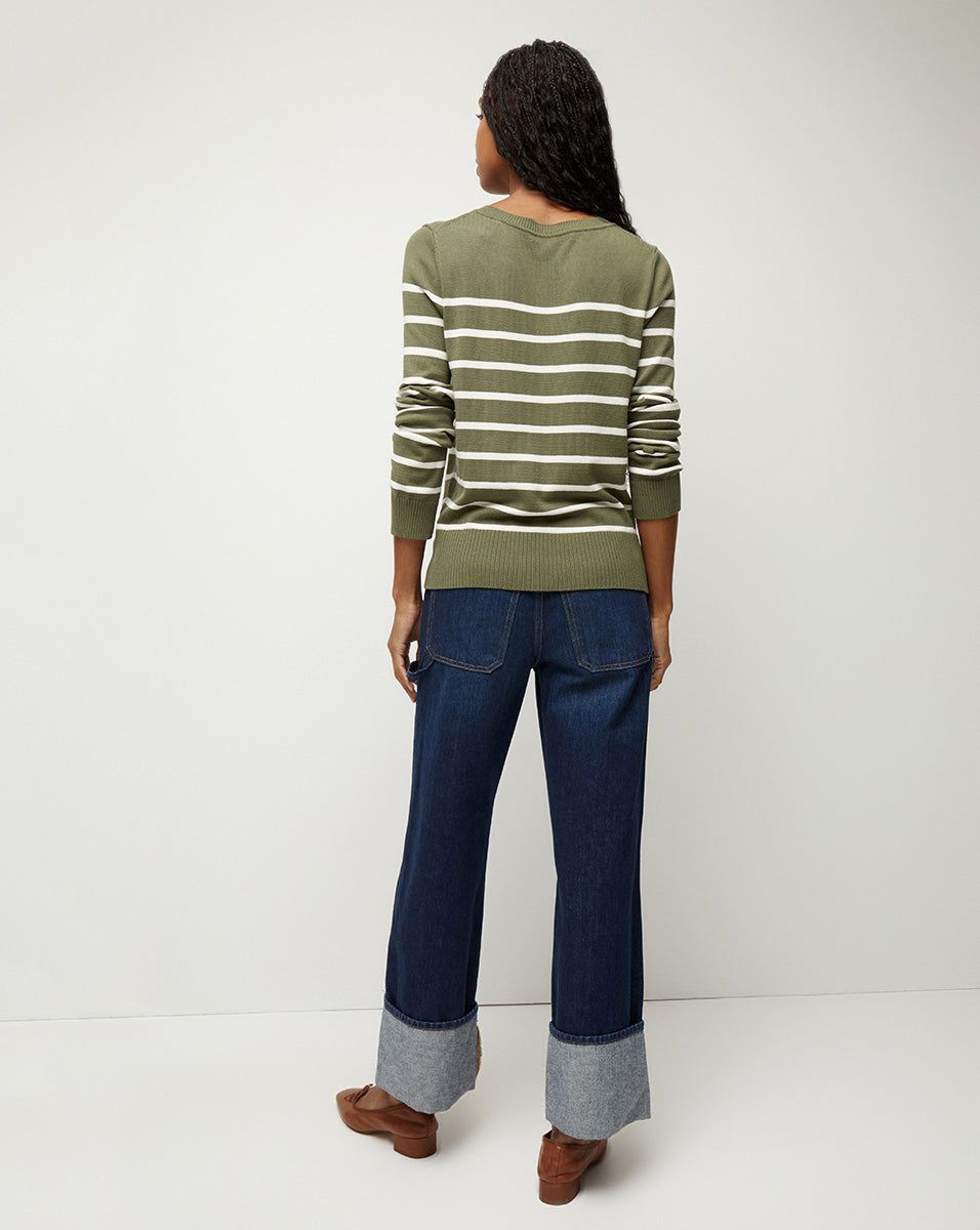 Dianora Striped Knit Top sold by Ulla Johnson product image thumbnail 4