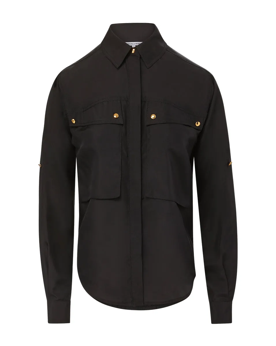 Jada Silk Button-Down Top sold by Ulla Johnson product image thumbnail 5