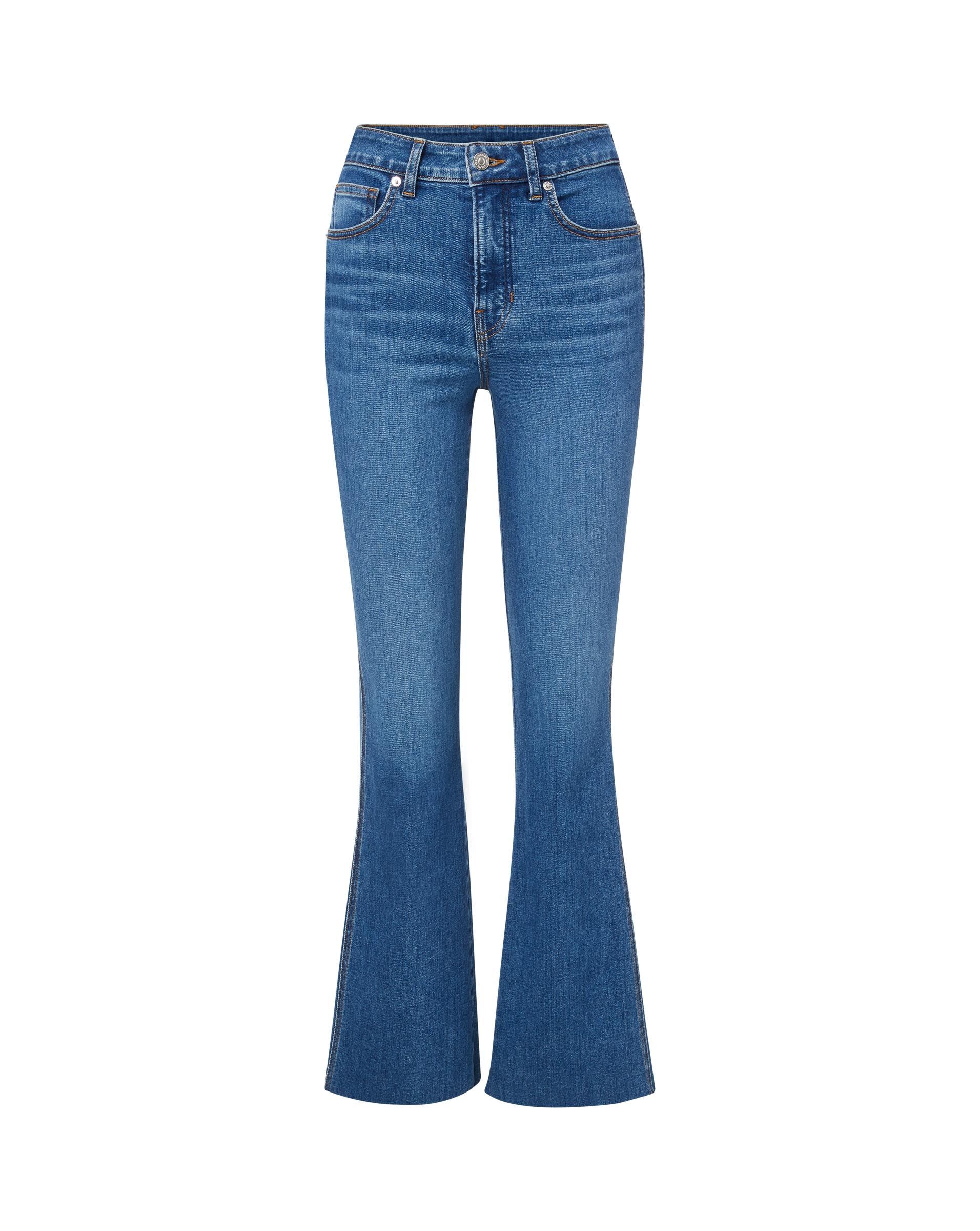 Carson Kick-Flare Jean | Raw Hem | Extended sold by Ulla Johnson product image thumbnail 4