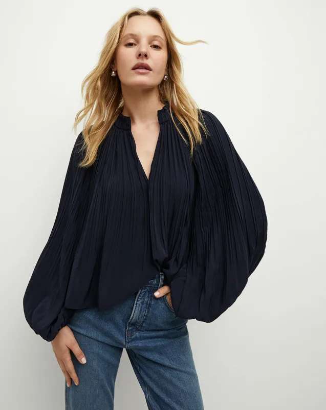 Walker Pleated Top sold by Ulla Johnson
