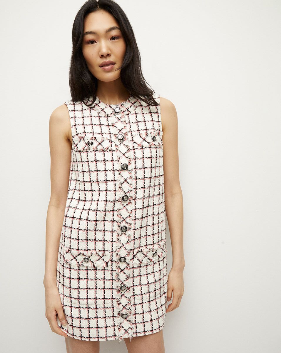 Laurel Graphic Tweed Dress sold by Ulla Johnson