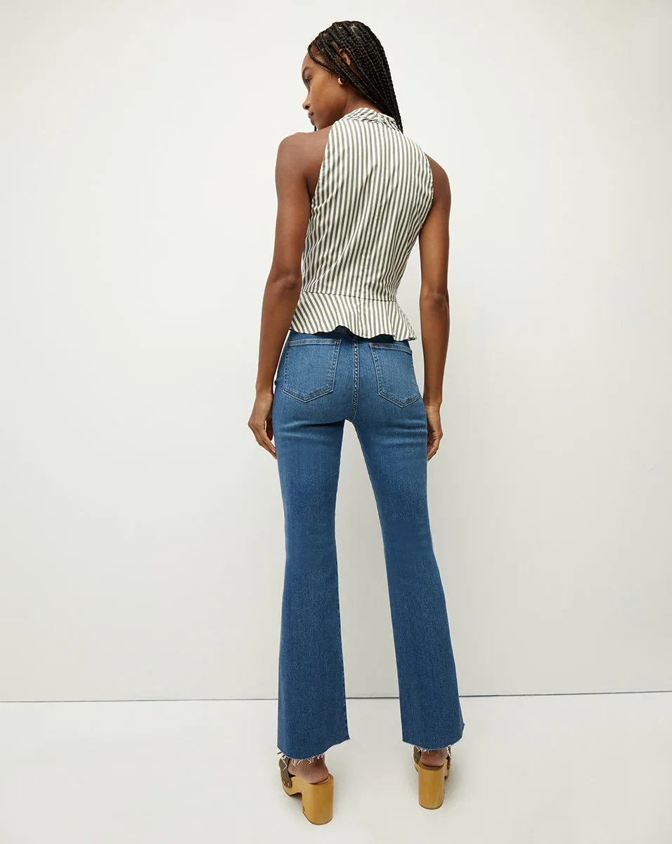 Carson Raw Hem Kick-Flare Jean sold by Ulla Johnson product image thumbnail 3