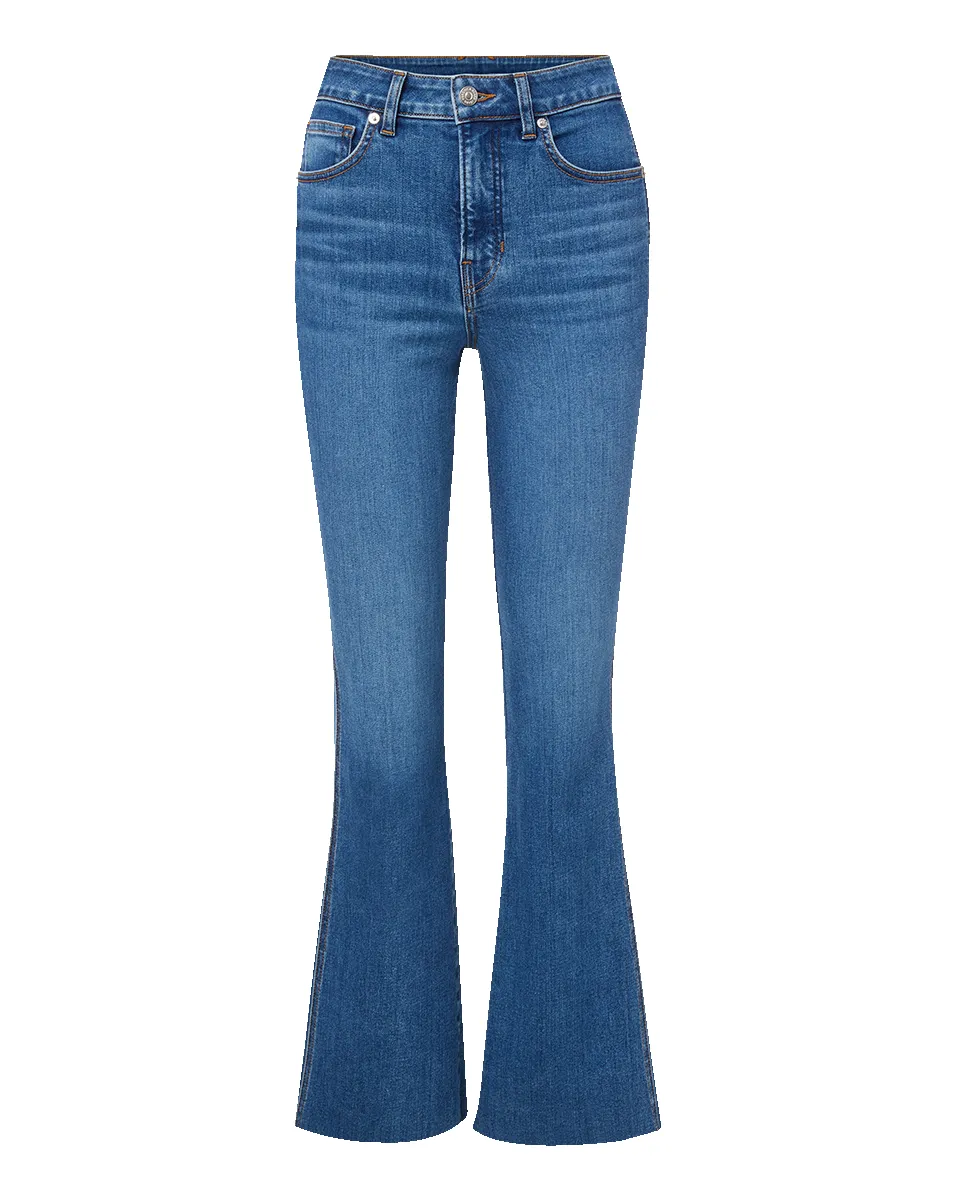 Carson Raw Hem Kick-Flare Jean sold by Ulla Johnson product image thumbnail 4