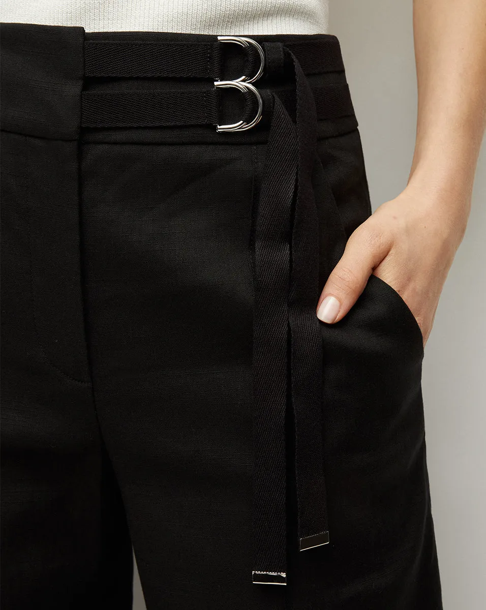 Cruz Stretch-Linen Pants sold by Ulla Johnson product image thumbnail 3