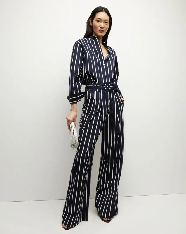 Maliyah Striped Wide-Leg Pant sold by Ulla Johnson