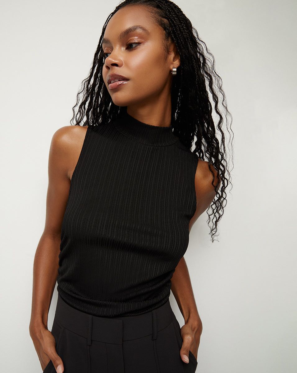 Mobler Ribbed Tank sold by Ulla Johnson
