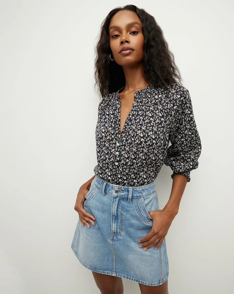 Pienza Floral Top sold by Ulla Johnson