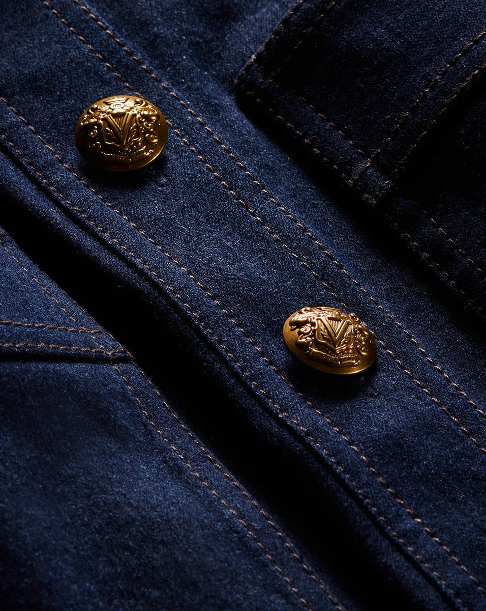 Koulis Denim Dress sold by Ulla Johnson product image thumbnail 4