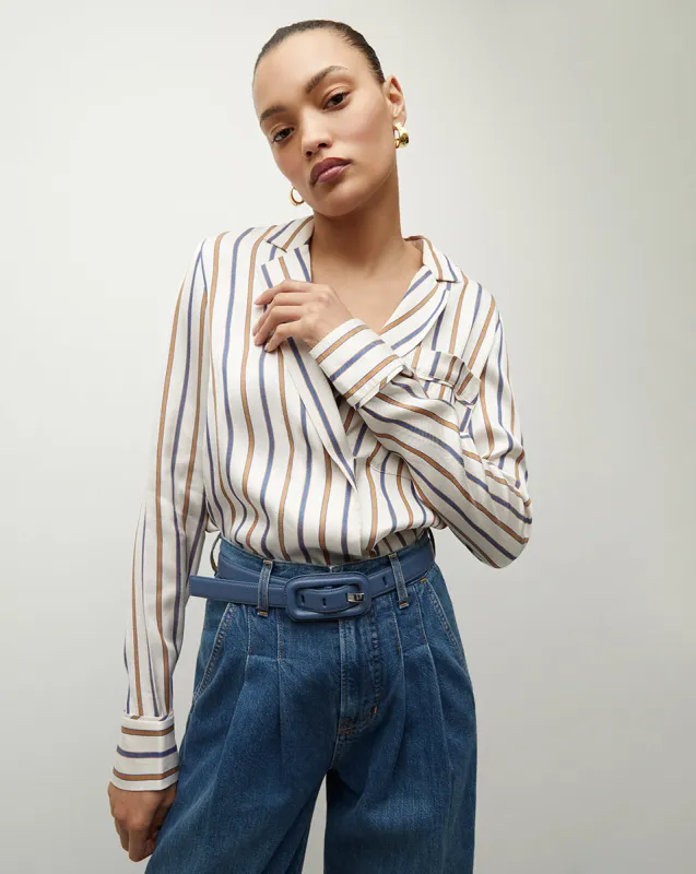 Lusanne Striped Top sold by Ulla Johnson