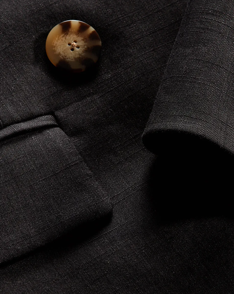 Didion Stretch-Linen Jacket sold by Ulla Johnson product image thumbnail 5