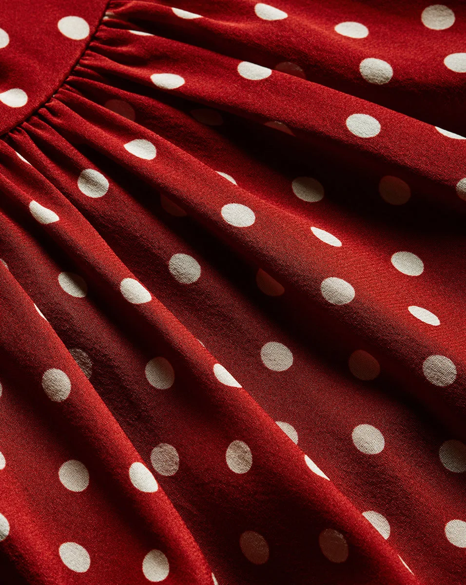 Kovi Polka-Dot Halter Top sold by Ulla Johnson product image thumbnail 3