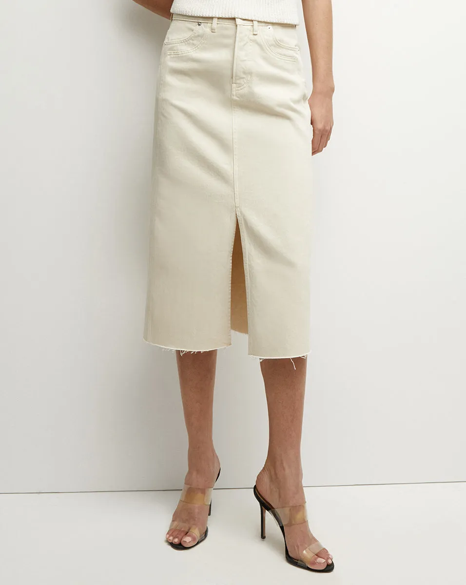 Victoria Denim Skirt sold by Ulla Johnson product image thumbnail 2