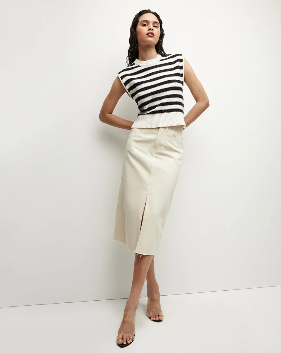 Victoria Denim Skirt sold by Ulla Johnson