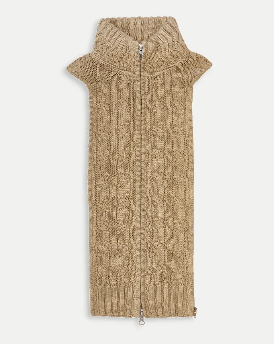 Radia Silk-Linen Dickey sold by Ulla Johnson