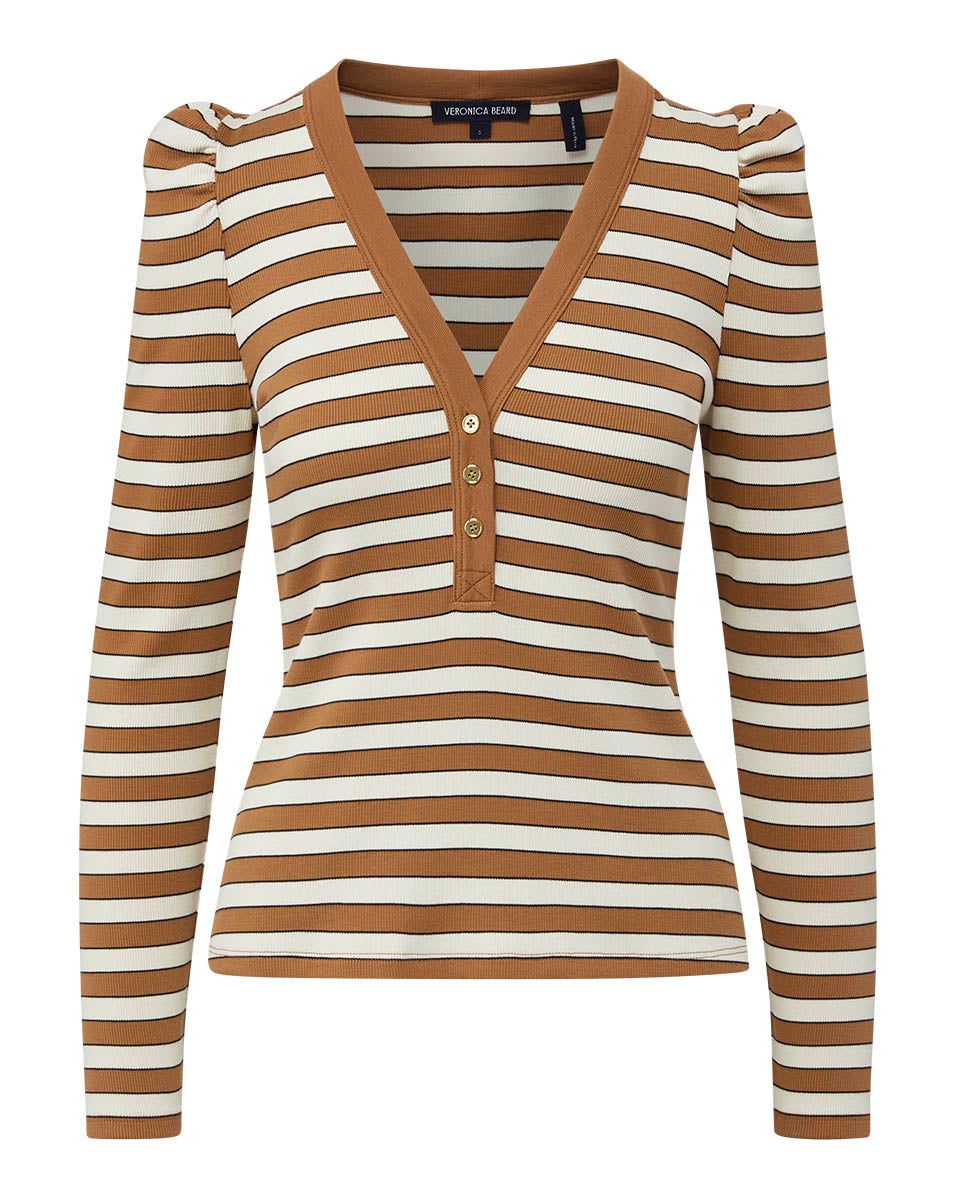 Dekalb Striped Puff-Sleeve Top sold by Ulla Johnson product image thumbnail 5