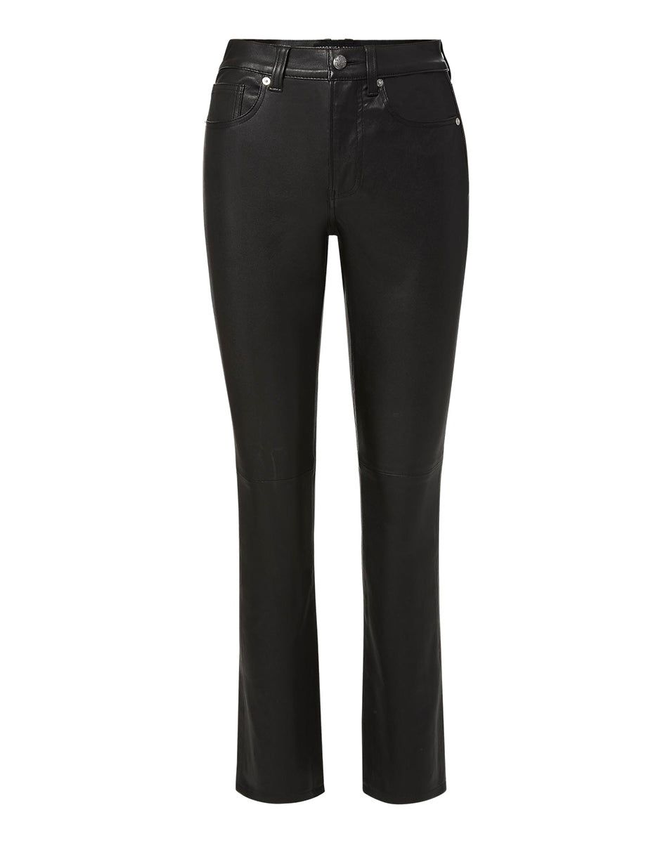 Carly Kick-Flare Leather Pant sold by Ulla Johnson product image thumbnail 4