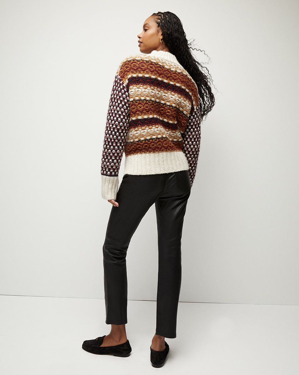 Carly Kick-Flare Leather Pant sold by Ulla Johnson product image thumbnail 3