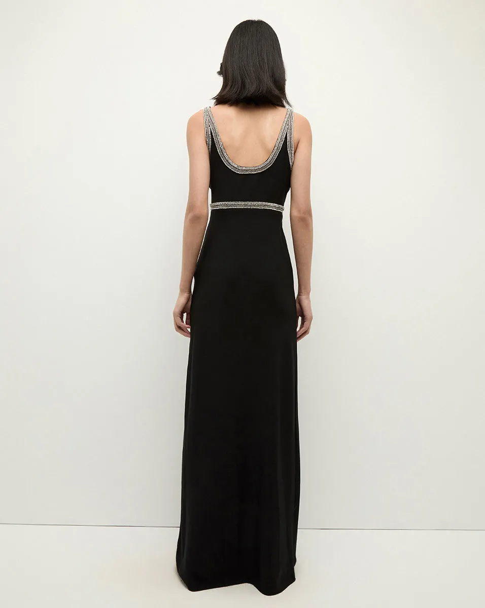 Flores Bead-Trim Maxi Dress sold by Ulla Johnson product image thumbnail 5