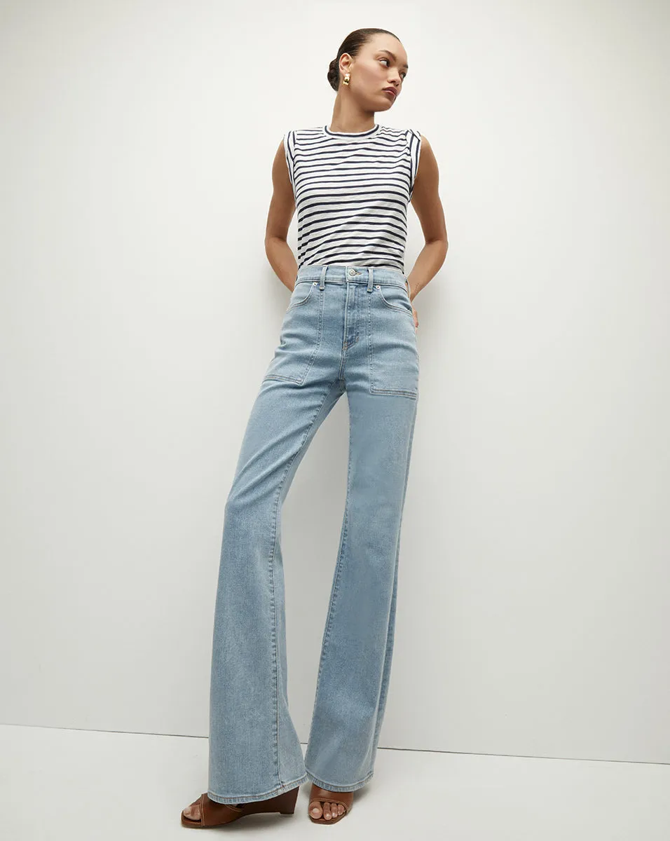 Dree Striped Muscle Tee sold by Ulla Johnson product image thumbnail 3