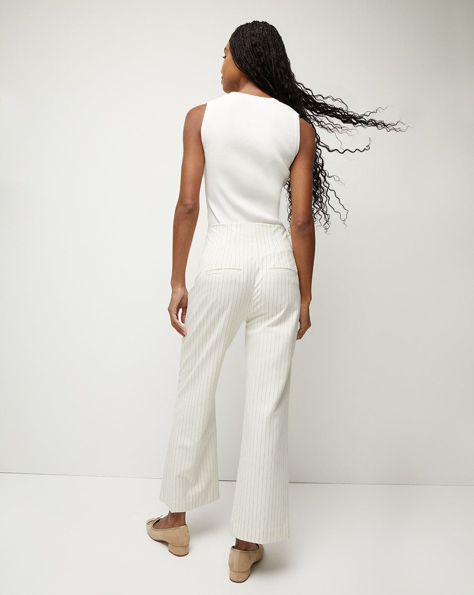 Dova Pinstriped Pant sold by Ulla Johnson product image thumbnail 4