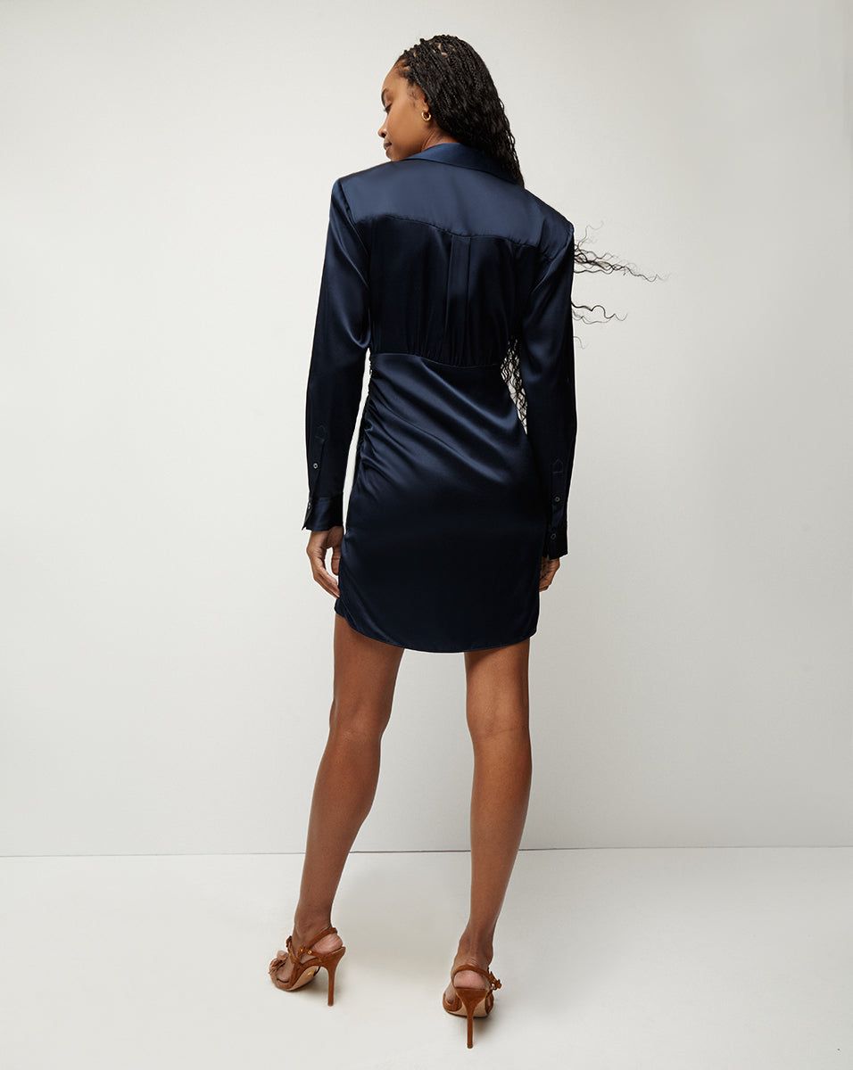 Arceli Stretch-Silk Charmeuse Dress sold by Ulla Johnson product image thumbnail 4