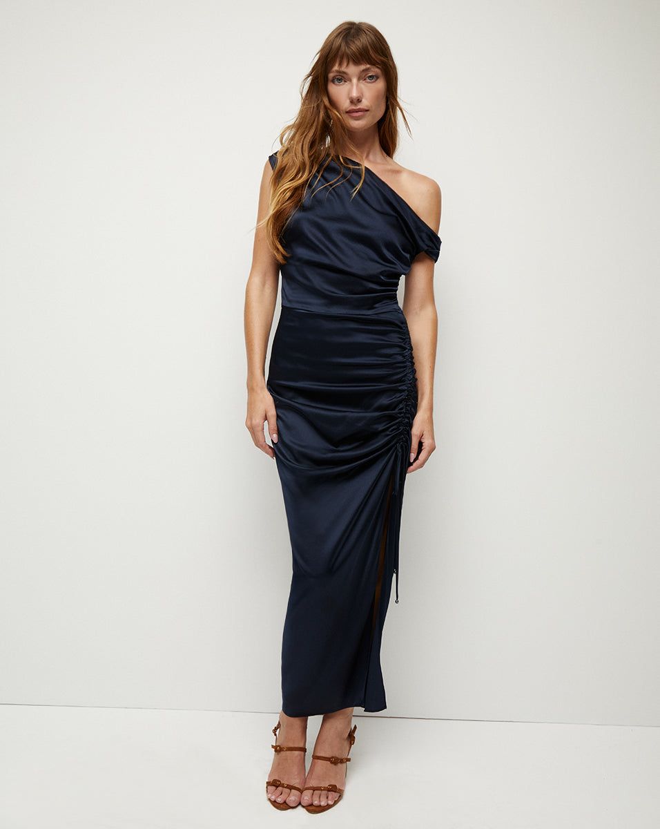 Kadie Stretch-Silk Charmeuse Dress sold by Ulla Johnson product image thumbnail 2