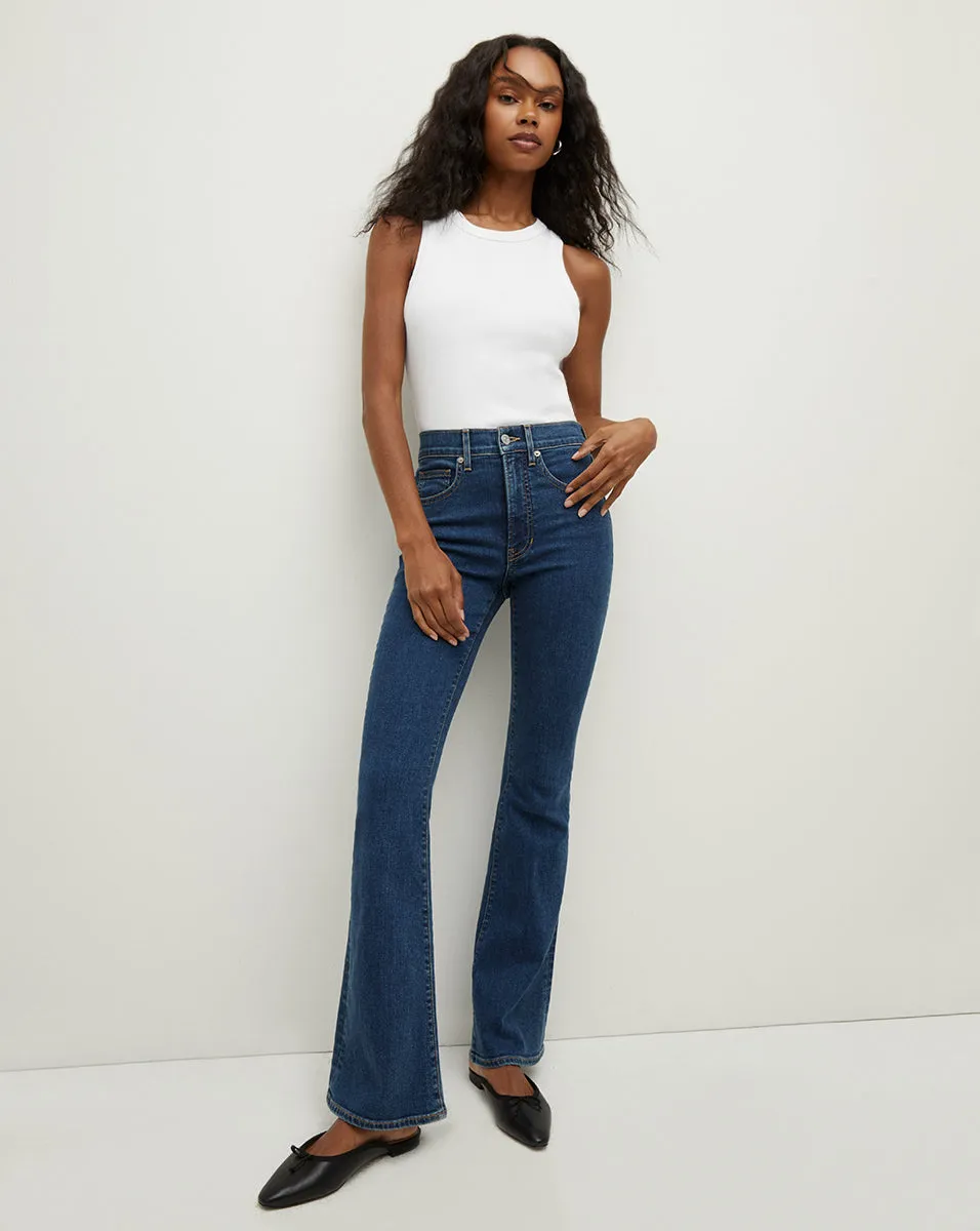 Beverly Loafer Length Skinny-Flare Jean sold by Ulla Johnson product image thumbnail 3