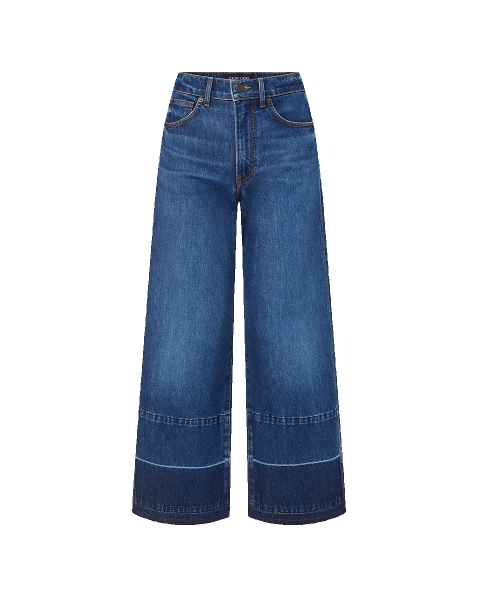 Taylor Released Hem Cropped Wide-Leg Jean sold by Ulla Johnson product image thumbnail 5