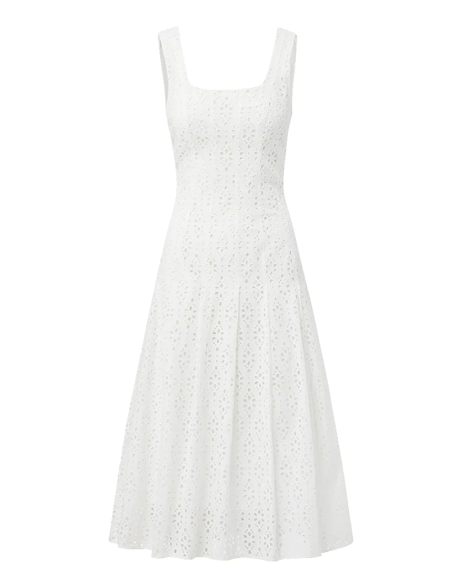 Jolie Cotton Eyelet Dress sold by Ulla Johnson product image thumbnail 5