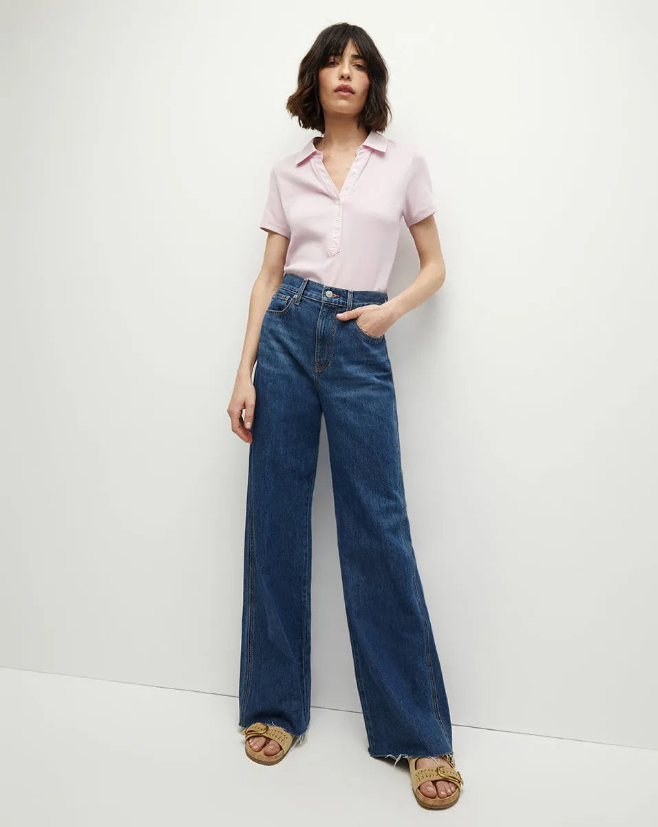 Kearney Button-Down Tee sold by Ulla Johnson product image thumbnail 3