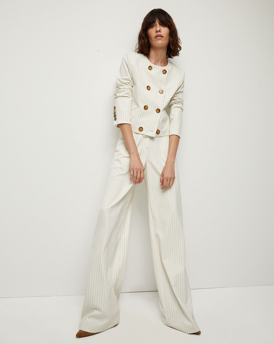Heyser Pinstriped Pant sold by Ulla Johnson