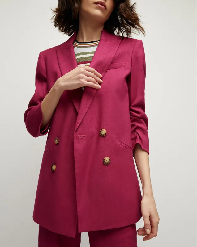 Kiernan Linen Dickey Jacket sold by Ulla Johnson