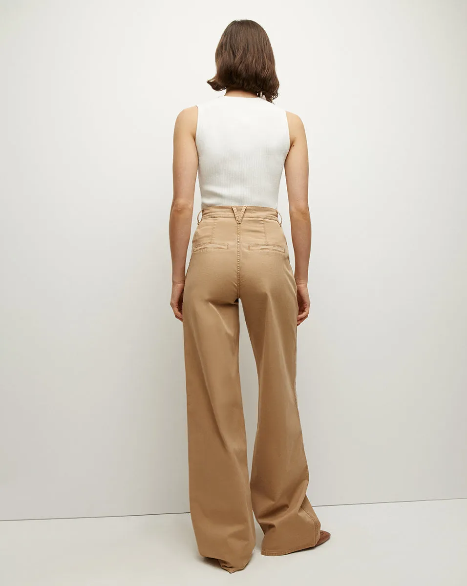 Mia Wide-Leg Pleated Pant sold by Ulla Johnson product image thumbnail 3