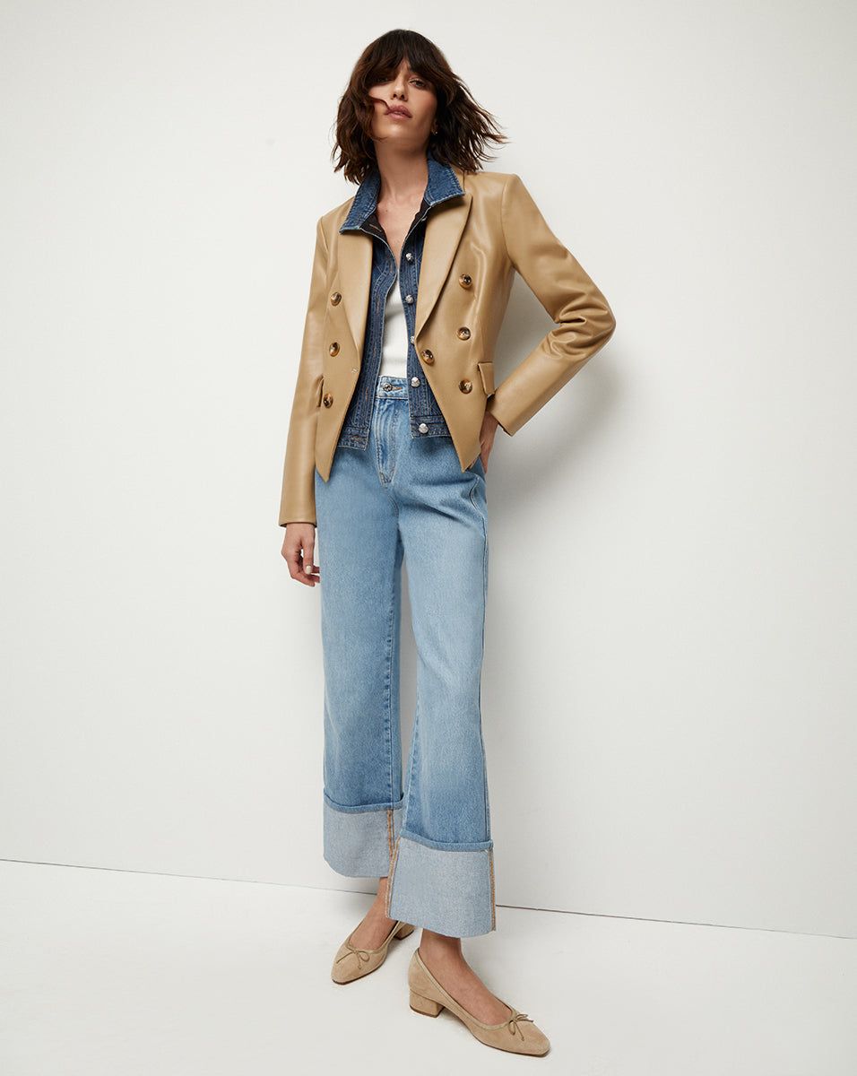 Cooke Vegan Leather Dickey Jacket sold by Ulla Johnson product image thumbnail 5