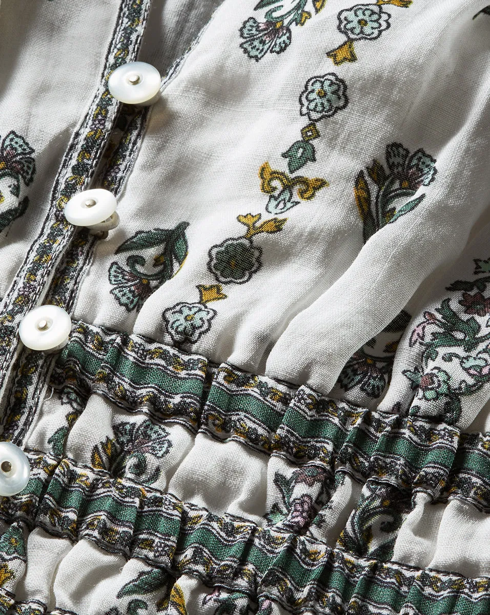Castella Floral Dress sold by Ulla Johnson product image thumbnail 2