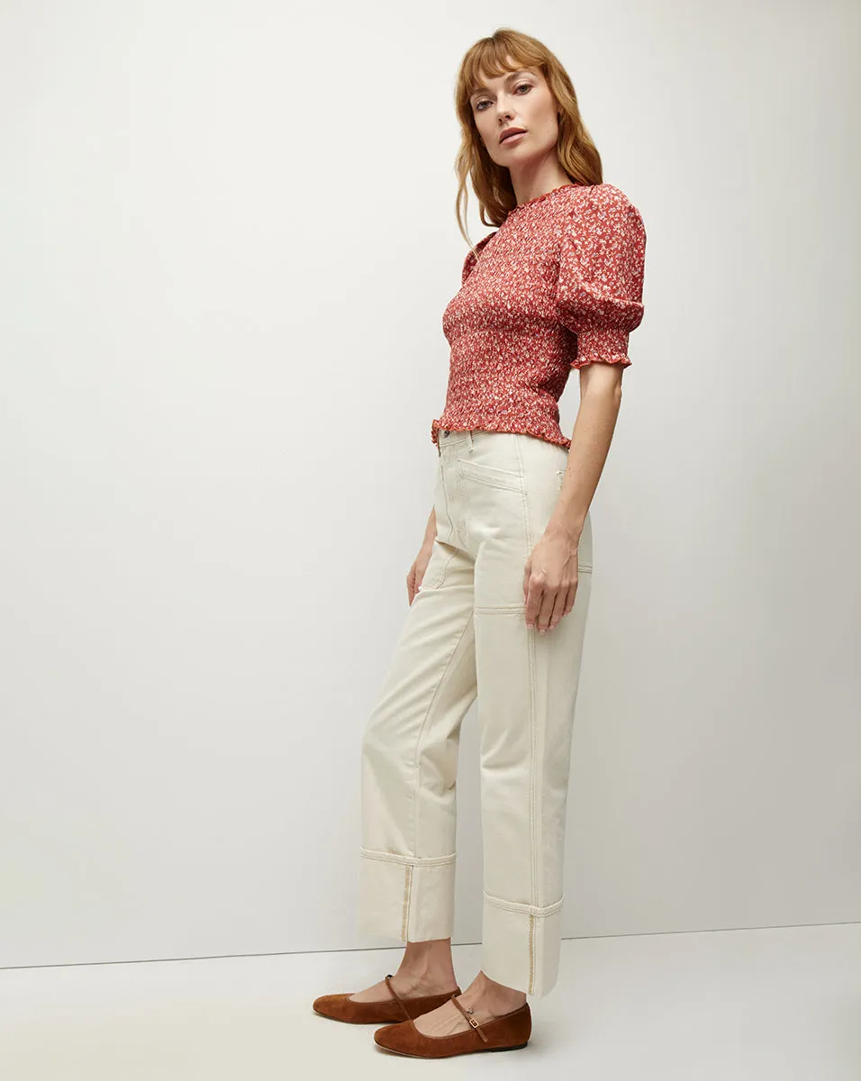 Langston Smocked Top sold by Ulla Johnson product image thumbnail 2