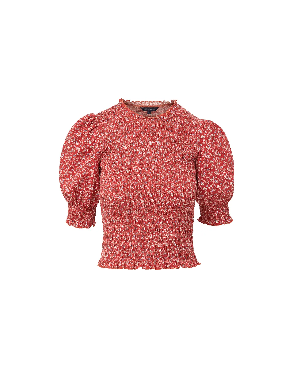 Langston Smocked Top sold by Ulla Johnson product image thumbnail 5