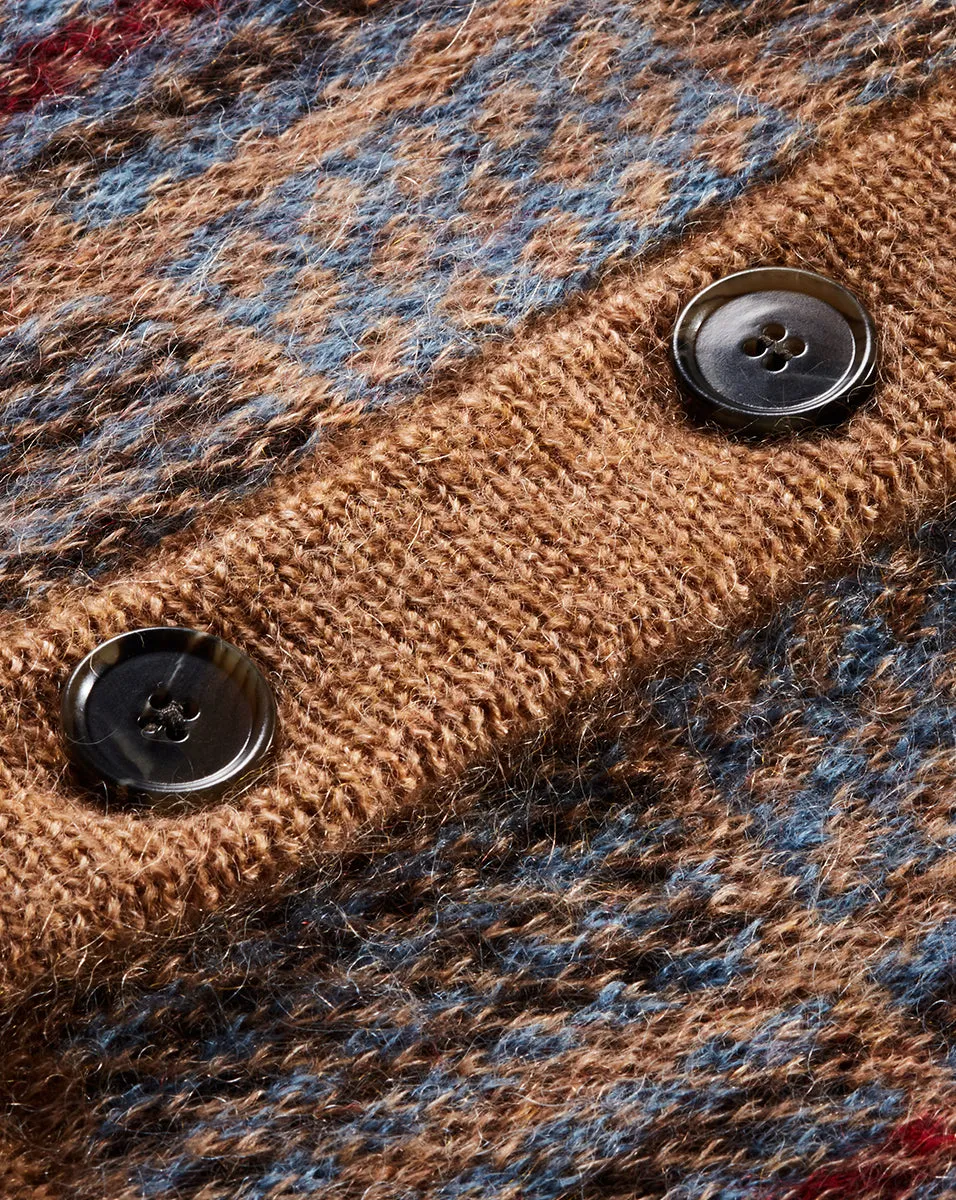 Jacira Plaid Cardigan sold by Ulla Johnson product image thumbnail 4