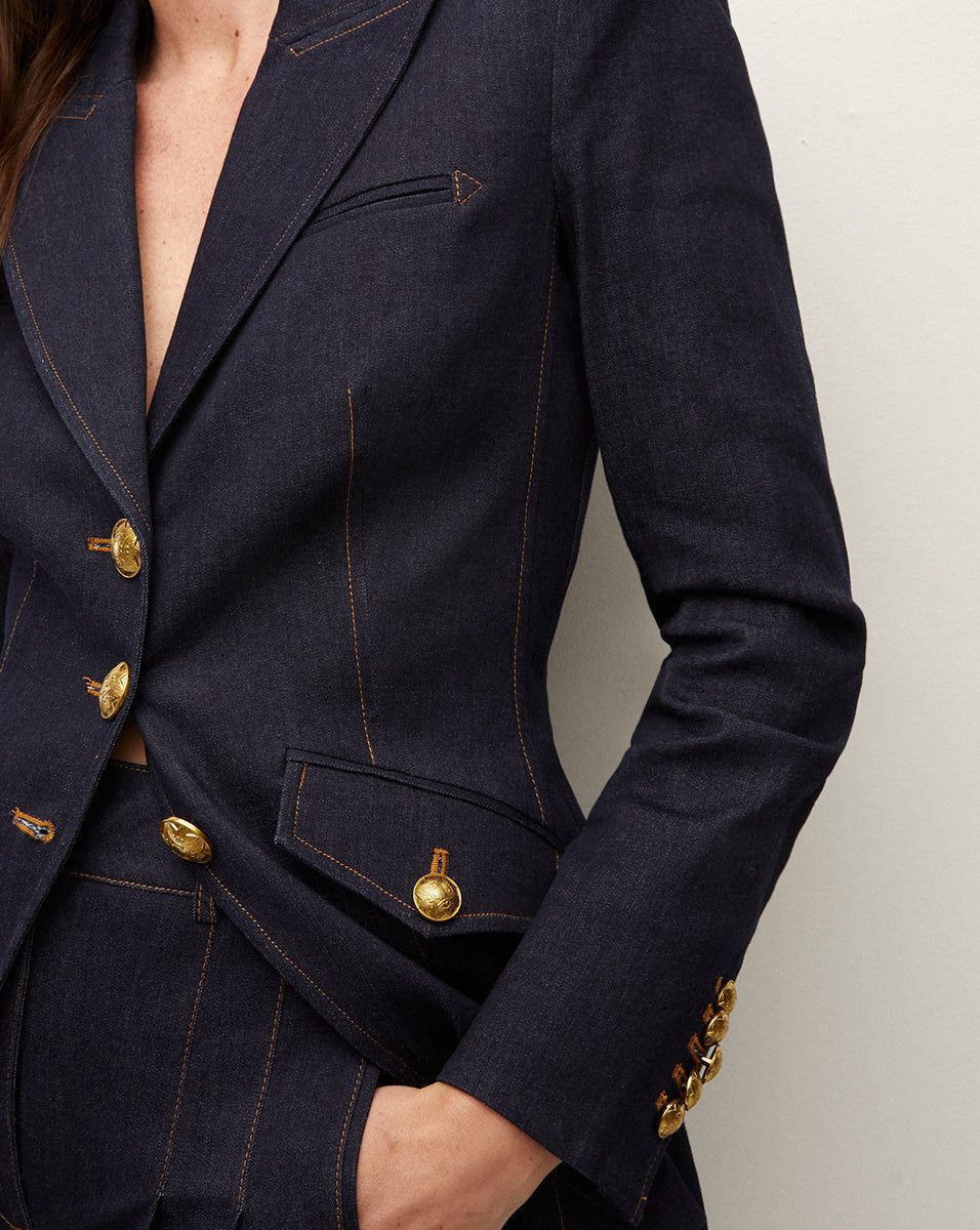 Anoki Denim Dickey Jacket sold by Ulla Johnson product image thumbnail 3