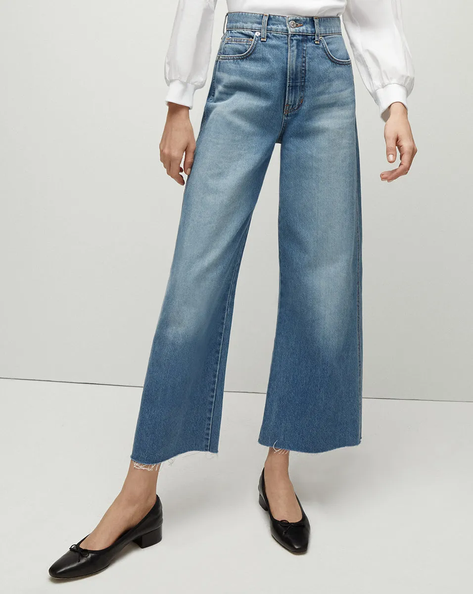 Taylor Cropped Wide-Leg Jean sold by Ulla Johnson product image thumbnail 2