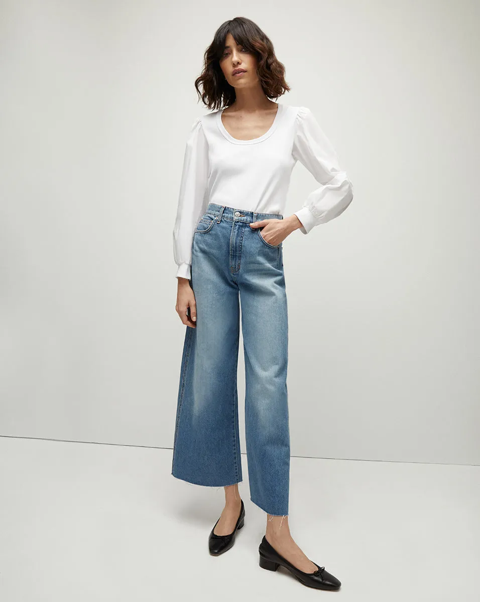Taylor Cropped Wide-Leg Jean sold by Ulla Johnson