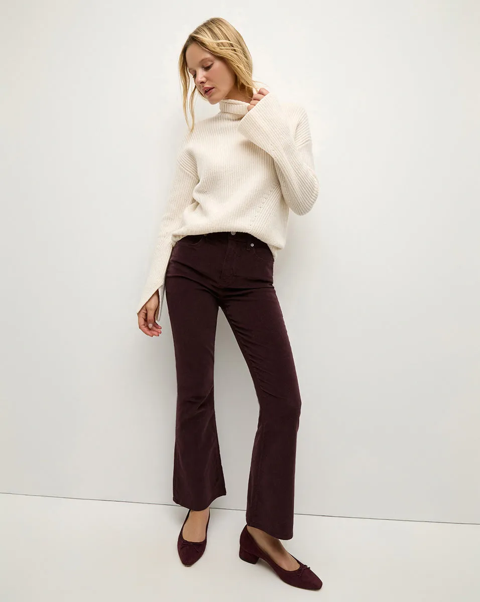Carson Corduroy Kick-Flare Pant sold by Ulla Johnson