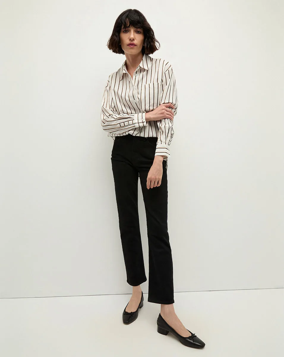 Keiko Stretch-Cotton Button-Down Shirt sold by Ulla Johnson product image thumbnail 2