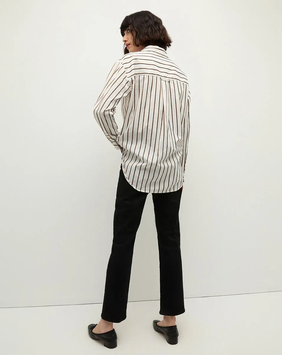 Keiko Stretch-Cotton Button-Down Shirt sold by Ulla Johnson product image thumbnail 5