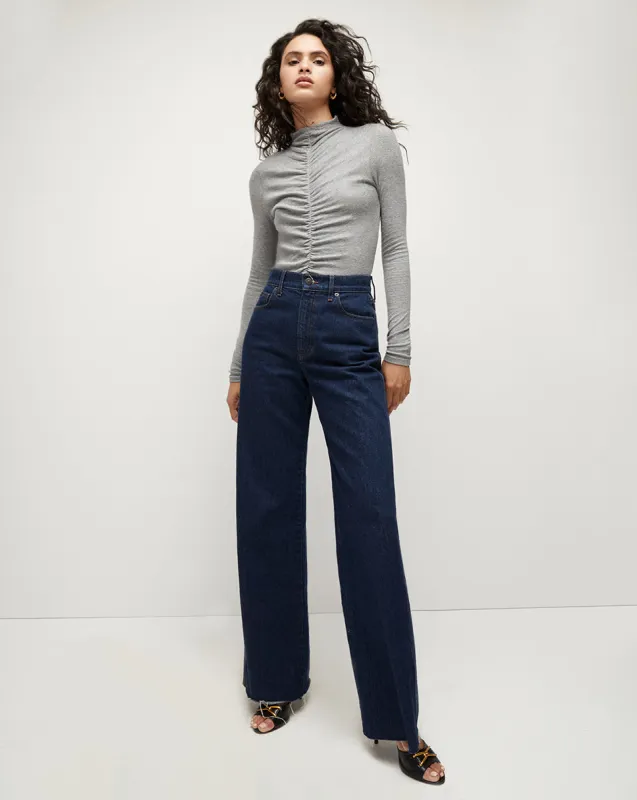 Theresa Ruched Turtleneck sold by Ulla Johnson